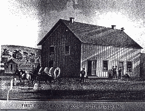 First Boulder courthouse