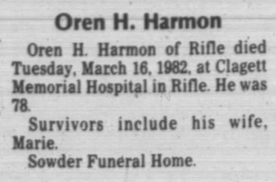 Garfield County Colorado Ancestry