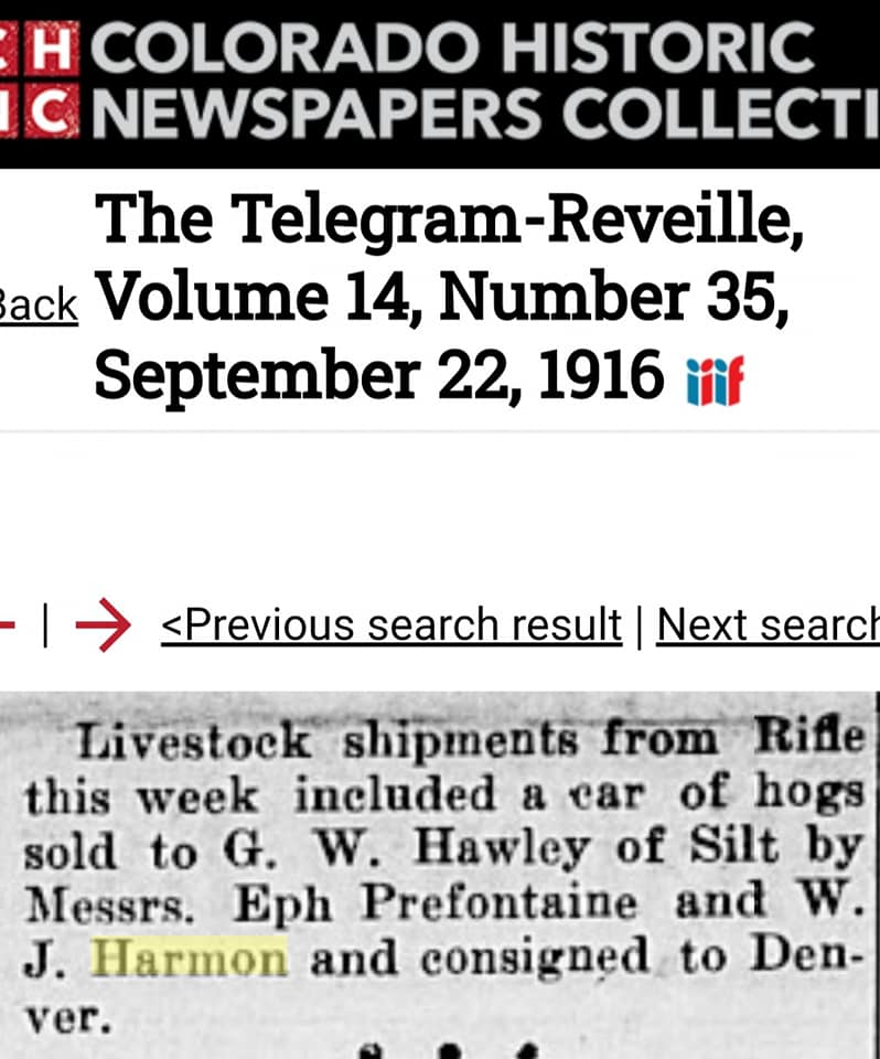 Rifle, Garfield County Colorado Ancestry