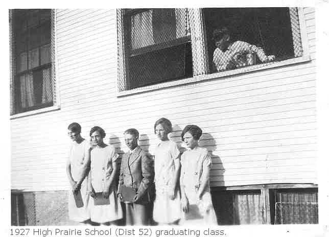 8th Grade 1927 High Prairie