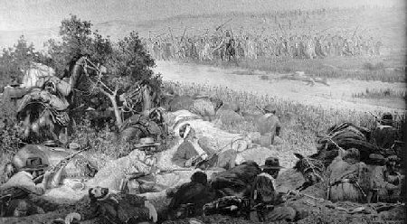 The Battle - Harpers 1895