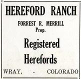Hereford Ranch - Forrest Merrill