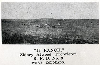 IF Ranch - Sidney Atwood