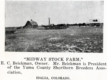 E C Beickman - Midway Stock Farm