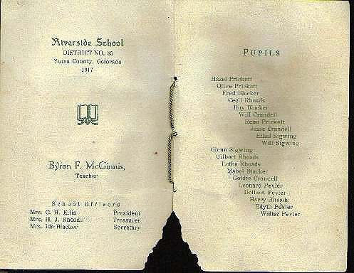 Riverside 1917 Program