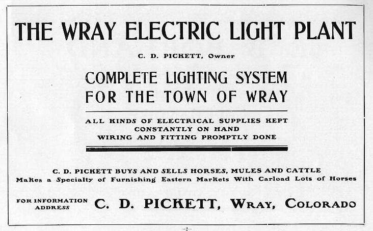 Wray Light Plant