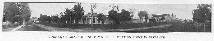 Corner of Arapaho and Pawnee