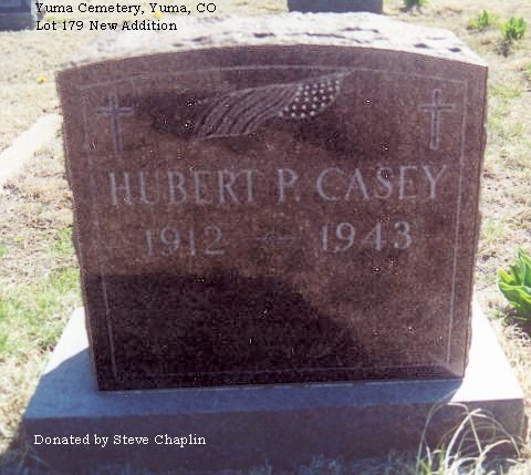 HP Casey, Yuma Cemetery