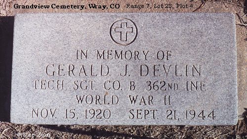TSgt Devlin Wray Cemetery
