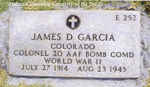 COL JD Garcia Headstone
