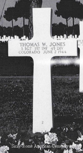Thomas W. Jones marker
