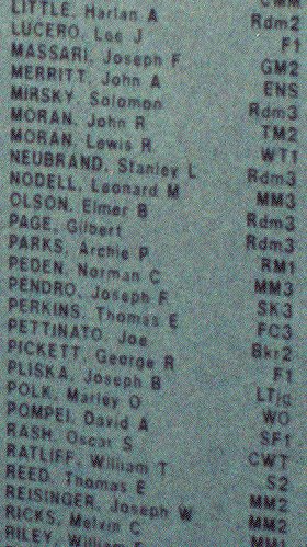 Section with WT1c Moran's name